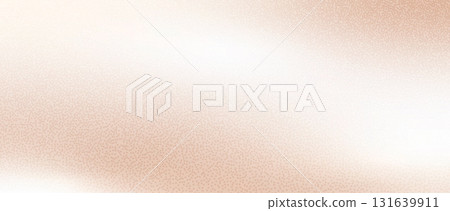 Beige light cream background with grainy noise. Textured gradient for a warm and elegant autumn design. Retro backdrop with subtle pastel blur. Pale beige colors abstract gradation. Vector design 131639911