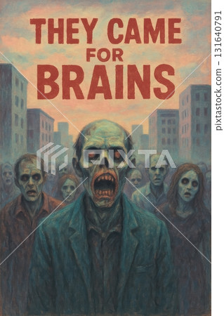 They Came for Brains Zombie Poster They Came for Brains Zombie Poster 131640791