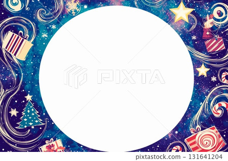 Celebrate the holidays with this festive postcard design Celebrate the holidays with this festive postcard design 131641204