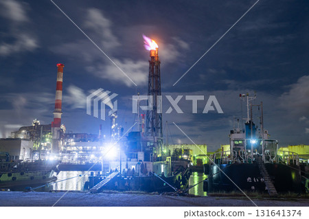 [神奈川縣]工廠夜景/川崎夜燈 131641374