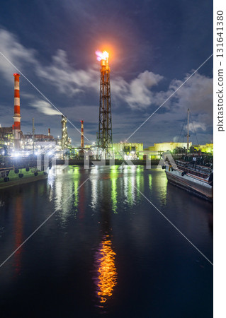 [神奈川縣]工廠夜景/川崎夜燈 131641380
