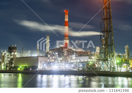 [神奈川縣]工廠夜景/川崎夜燈 131641398
