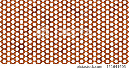 Seamless bg of a rusty honeycomb hexagon lattice Seamless bg of a rusty honeycomb hexagon lattice 131641603
