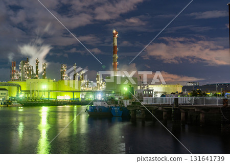 [神奈川縣]工廠夜景/川崎夜燈 131641739
