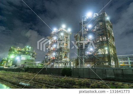 [Kanagawa Prefecture] Factory night view/Kawasaki Chidori-cho 131641773