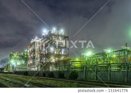 [Kanagawa Prefecture] Factory night view/Kawasaki Chidori-cho 131641776