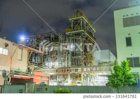 [神奈川縣]工廠夜景/川崎千鳥町 131641781