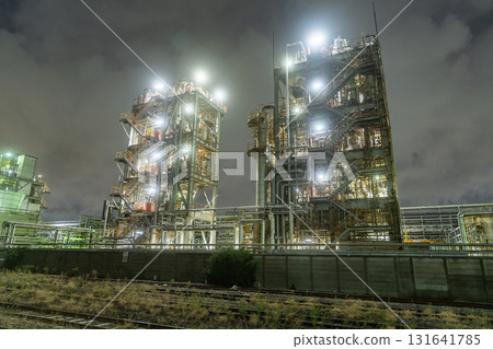 [Kanagawa Prefecture] Factory night view/Kawasaki Chidori-cho 131641785