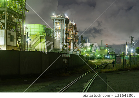 [神奈川縣]工廠夜景/川崎千鳥町 131641803