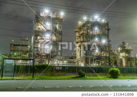 [Kanagawa Prefecture] Factory night view/Kawasaki Chidori-cho 131641806