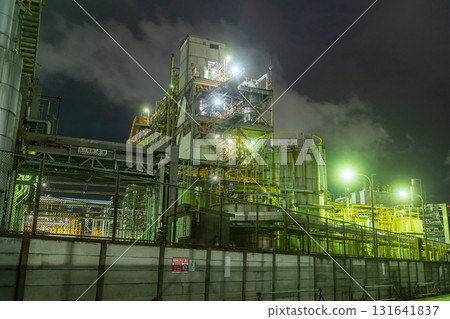 [神奈川縣]工廠夜景/川崎千鳥町 131641837