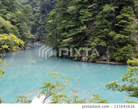 墨又峽的碧綠溪水和美麗的自然風光 墨又峽的碧綠溪水和美麗的自然風光 131642616