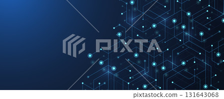 Molecular structure and genetic engineering, atom, neural network, neurons, DNA molecule. Scientific research concept for healthcare, medical, technology, chemistry, science template presentation Molecular structure and genetic engineering, atom, neural network, neurons, DNA molecule. Scientific research concept for healthcare, medical, technology, chemistry, science template presentation 131643068