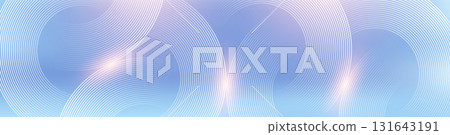 Modern abstract blue background with circular lines. Geometric stripe line art design for poster, brochure, cover, website, header, web banner, presentation Modern abstract blue background with circular lines. Geometric stripe line art design for poster, brochure, cover, website, header, web banner, presentation 131643191