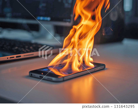 SNS burning SNS burning 131643295
