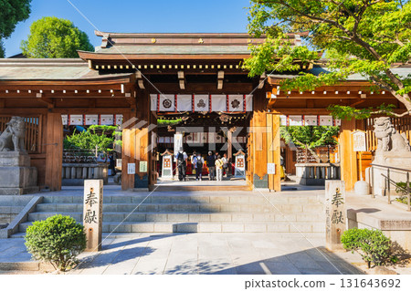 福岡的櫛田神社，負責博多笠儀式、中上門、主殿 131643692