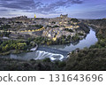 Toledo and sunset 131643696