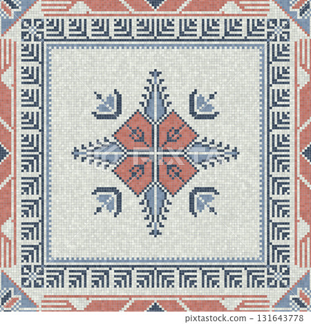 Palestinian mosaic pattern 16 131643778