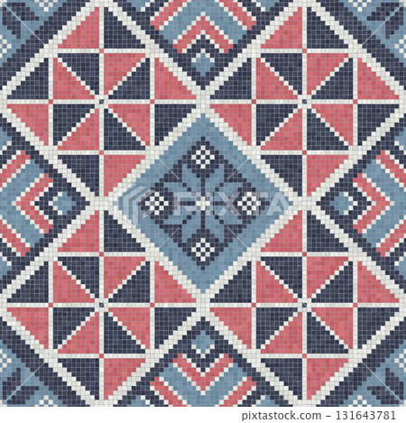 Palestinian mosaic pattern 19 Palestinian mosaic pattern 19 131643781