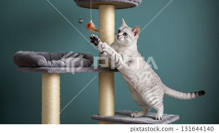 貓在貓塔玩 貓在貓塔玩 131644140