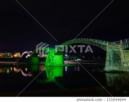 從錦帶橋眺望夜景 131644694