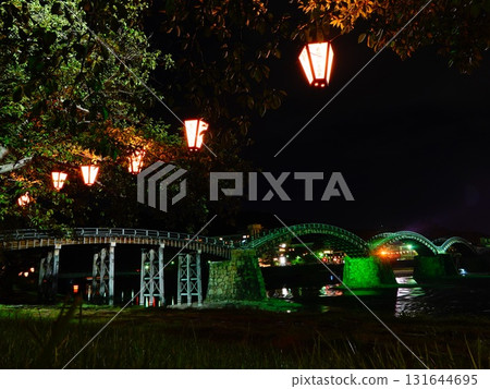 從錦帶橋眺望夜景 從錦帶橋眺望夜景 131644695