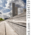 Modern architecture in the area of Bibliotheque Nationale de France in Paris Modern architecture in the area of Bibliotheque Nationale de France in Paris 131644719