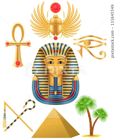 items symbol of ancient mythology egypt cartoon stock vector illustration items symbol of ancient mythology egypt cartoon stock vector illustration 131645549