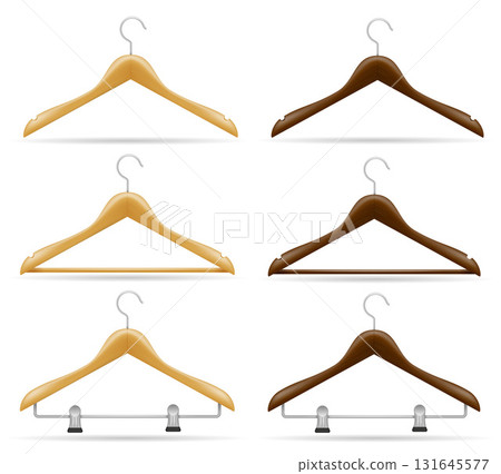 wooden clothes hanger cartoon stock vector illustration wooden clothes hanger cartoon stock vector illustration 131645577