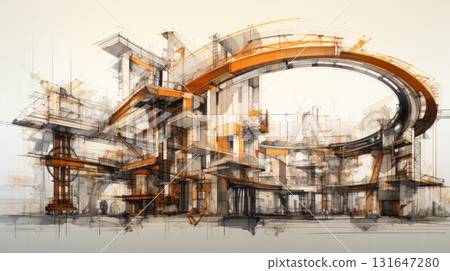 Transformative design with industry elements 131647280