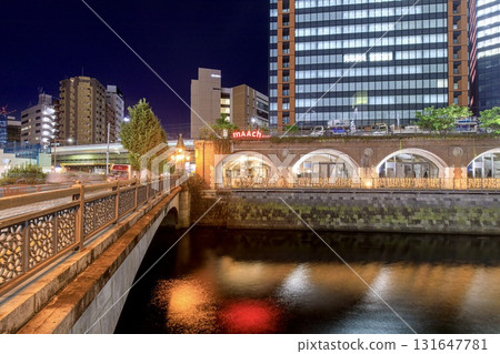 東京萬世橋車站舊址夜景 131647781