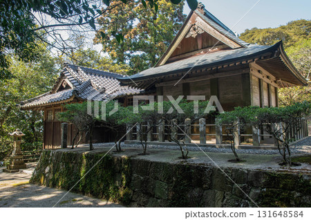 The shrine building of Oidake Shrine The shrine building of Oidake Shrine 131648584