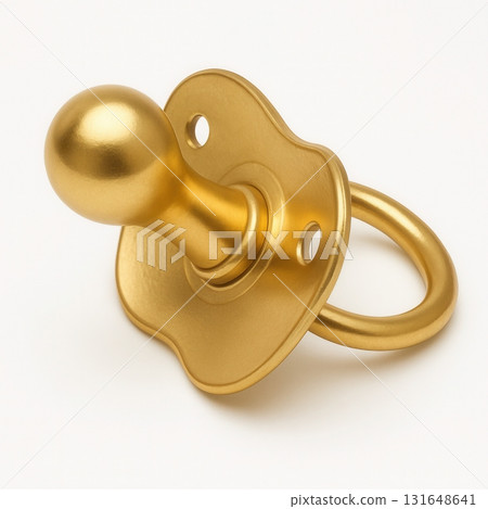 Golden Baby Pacifier 131648641