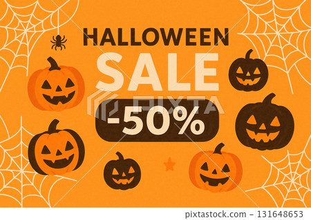 Halloween Sale Discount Banner 131648653