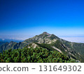 笠岳登山道上遠眺山峰 131649302