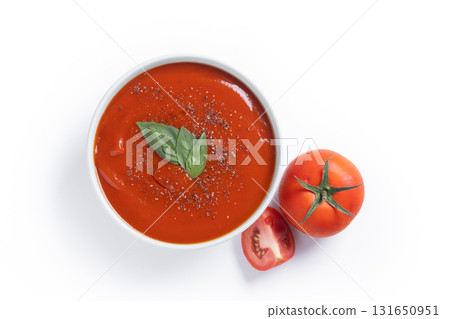 Homemade Tomato Soup in bowl Homemade Tomato Soup in bowl 131650951