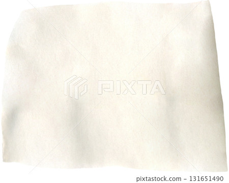 White torn textured real paper piece with space from text. Cream, ecru, ivory, pale, rice, washi paper ripped scrap. Universal background for collage, scrapbooking, vintage projects White torn textured real paper piece with space from text. Cream, ecru, ivory, pale, rice, washi paper ripped scrap. Universal background for collage, scrapbooking, vintage projects 131651490