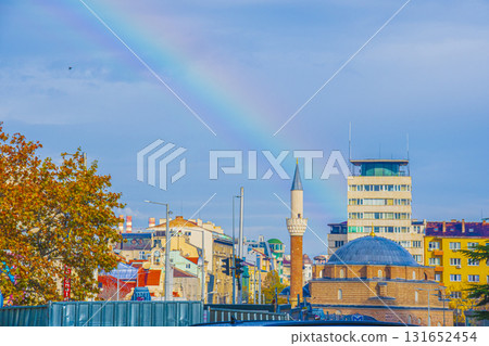 Bulgarian capital cityscape 131652454