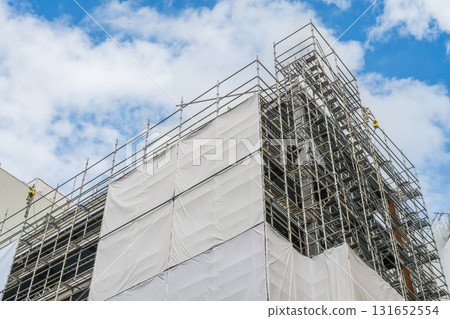 藍天和鋼架結構 131652554