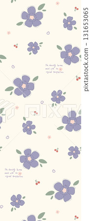 Assorted Handpainted Floral And Nature Patterned Decorative Paper Collection 131653065