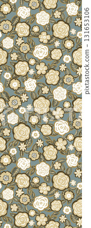 Assorted Handpainted Floral And Nature Patterned Decorative Paper Collection 131653106