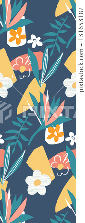 Assorted Handpainted Floral And Patterned Decorative Paper Collection 131653182
