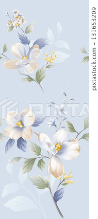 Assorted Handpainted Floral And Patterned Decorative Paper Collection 131653209