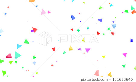 五彩紙屑背景素材 131653640