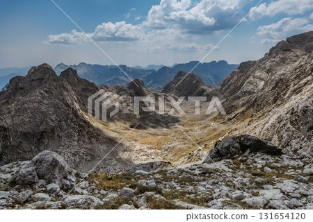 Alpine Landscape in Albanian Alps Highlands Alpine Landscape in Albanian Alps Highlands 131654120