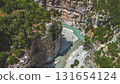 Osumi Canyon with Osum River in Mountain Gorge 131654124
