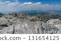 Panorama of Radohima Mountain in Albanian Alps 131654125