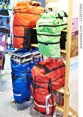 Backpacks for bike trunk in store Backpacks for bike trunk in store 131655068