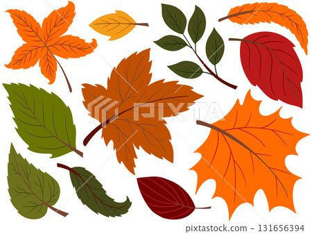 Set of illustrations for postcards, flyers, banners 131656394