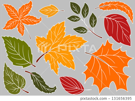 Set of illustrations for postcards, flyers, banners 131656395